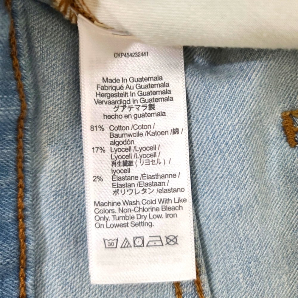 MADEWELL High Rise Denim Shortd Plus Size NEW - Picture 12 of 13